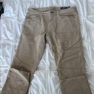 Vineyard Vines Men's Straight Corduroy Pants - Tan